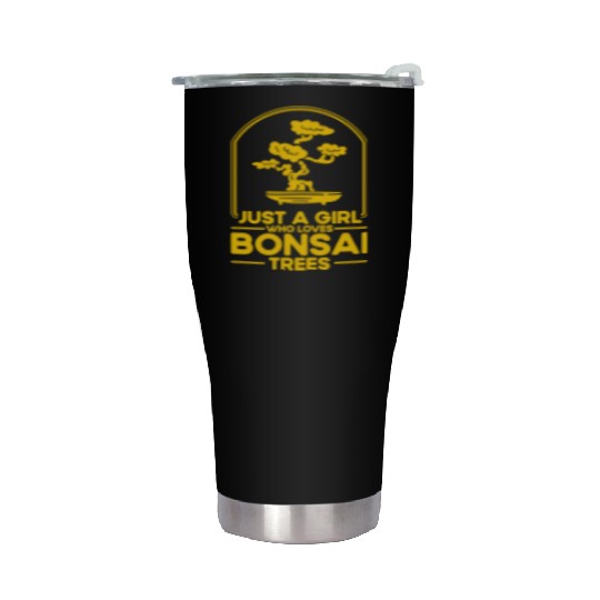 Bonsai Tree Owner Gift Bonsai Tree Gardening Stainless Steel Tumblers