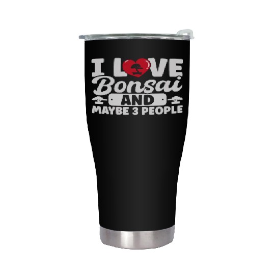 Bonsai Tree Owner Gift Bonsai Tree Gardening Stainless Steel Tumblers