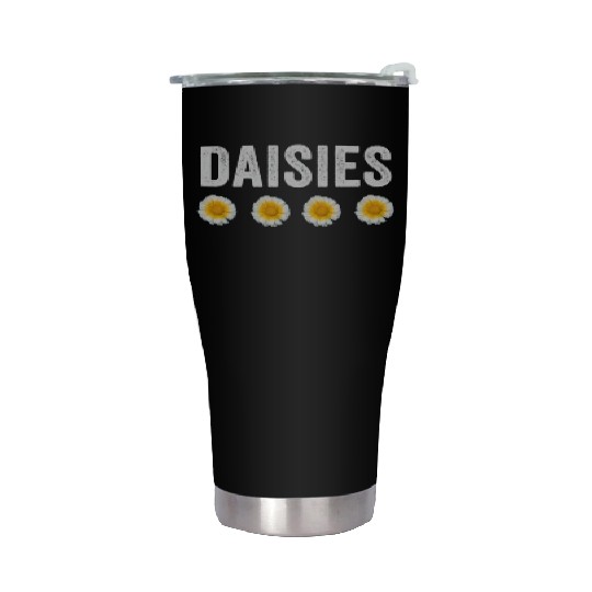 Marguerites Daisy Summer Daisies Flower Garden Stainless Steel Tumblers