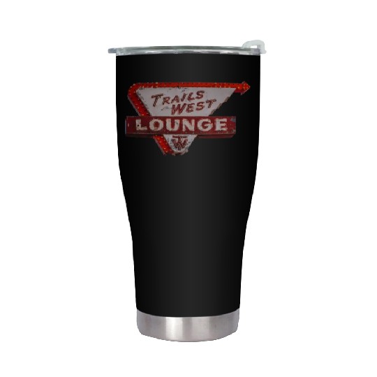 Trails West Lounge Route 66 Tucumcari New Mexico Stainless Steel Tumblers