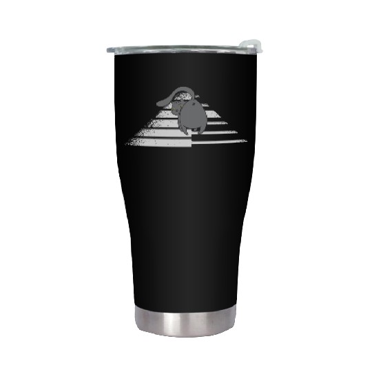 Piano Cat Musician Musical Instrument Pianist Stainless Steel Tumblers