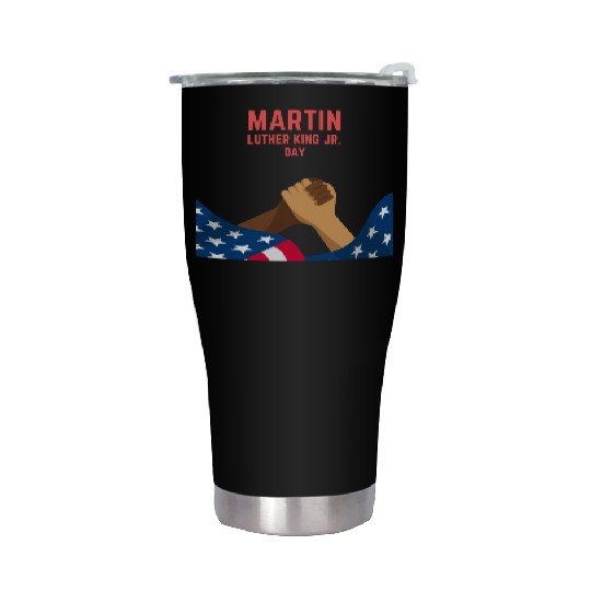 Martin Luther king jr. day Stainless Steel Tumblers