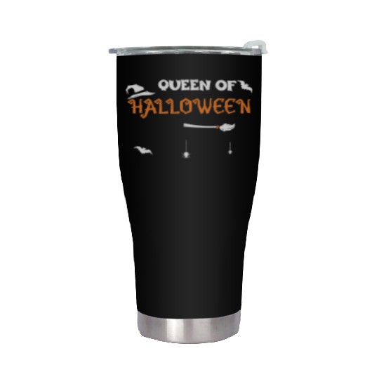 Queen Of Halloween - Halloween Stainless Steel Tumblers