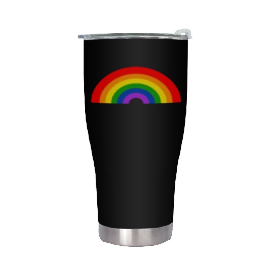 LGBT Rainbow Flag Pocket Stainless Steel Tumblers