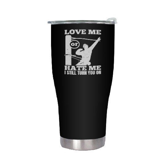Funny Electrical Lineman Saying Thank A Lineman Stainless Steel Tumblers