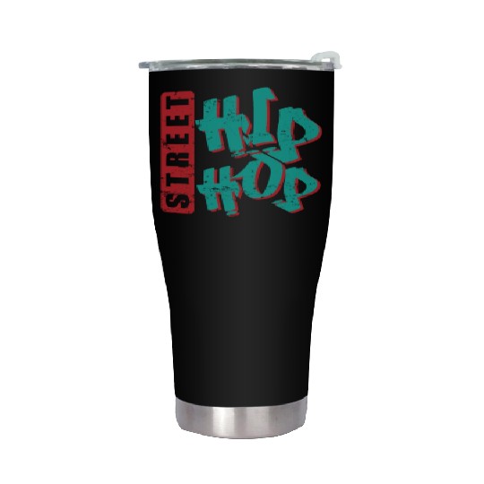 Street Hip Hop Music Direction Rap Graffiti Stainless Steel Tumblers