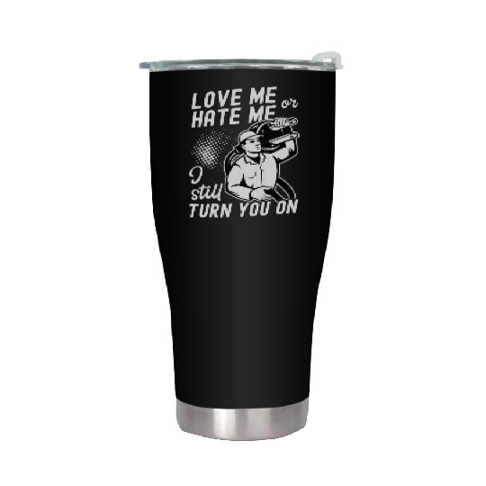 Funny Electrical Lineman Saying Thank A Lineman Stainless Steel Tumblers