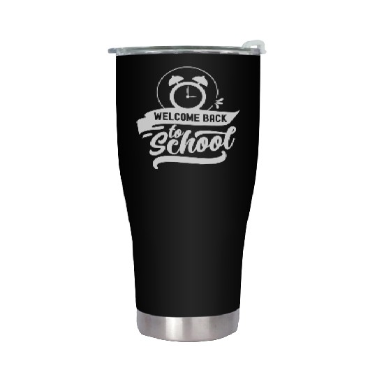 Welcome Back To School Grade Pupil Teacher Stainless Steel Tumblers