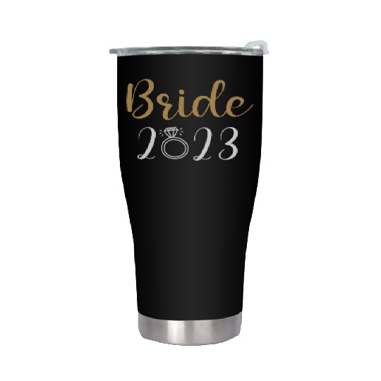 Bride 2023 Team For Wedding or Bachelor Party Wome Stainless Steel Tumblers