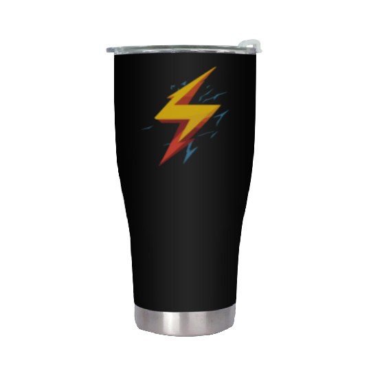lightning bolt Stainless Steel Tumblers