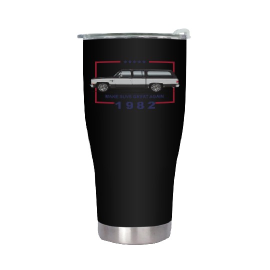 1982 Midnight Black Stainless Steel Tumblers