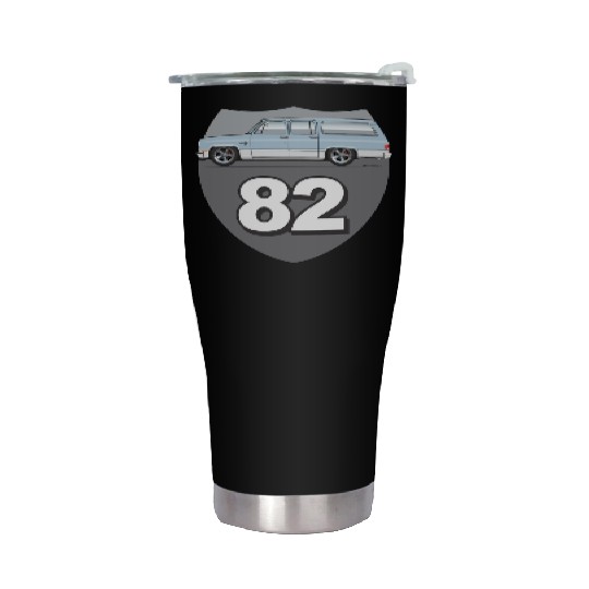 82 Light Blue Stainless Steel Tumblers