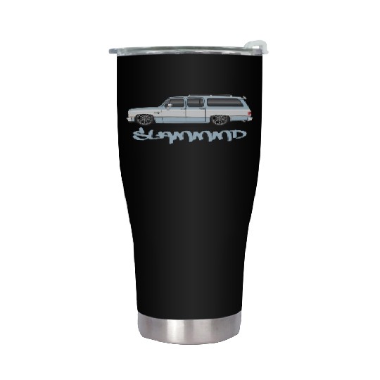 SLAMMMD Light Blue Stainless Steel Tumblers