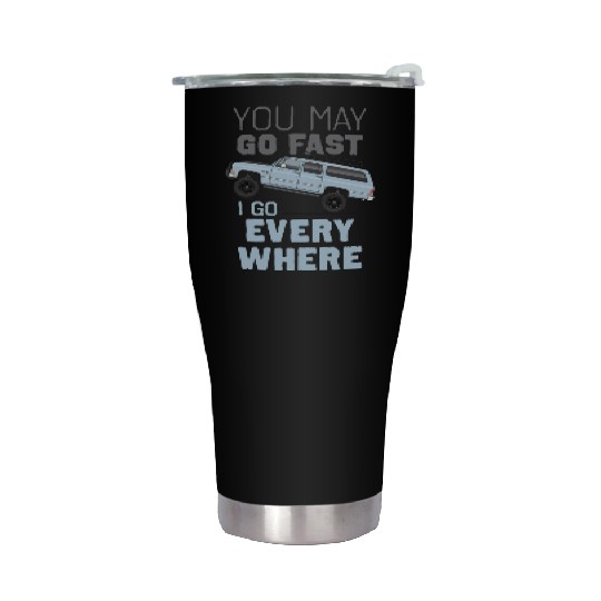 YOU MAY Light Blue Stainless Steel Tumblers