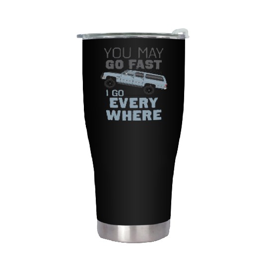 YOU MAY Light Blue Stainless Steel Tumblers