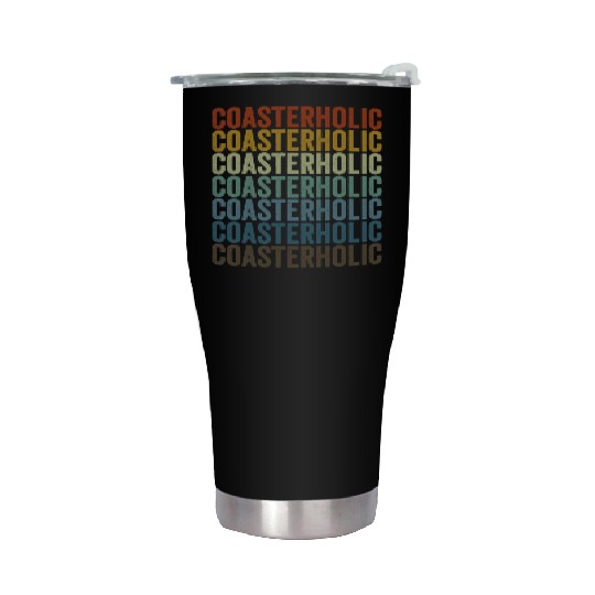 Coasterholic Roller Coaster Lover Stainless Steel Tumblers