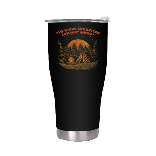 Stars Are Better Company Wildlife Camping Outdoor Stainless Steel Tumblers