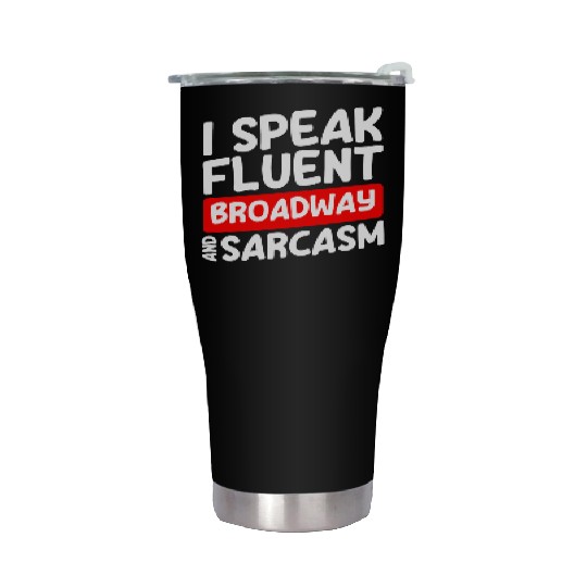Actor Theater Fan Comedy Drama Club Stainless Steel Tumblers