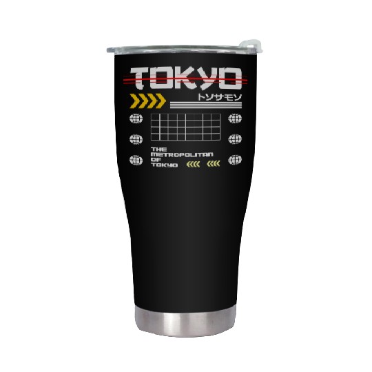 The Metropolitan of Tokyo Stainless Steel Tumblers