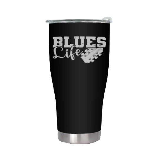 Blues Life Music Trumpet Chicago Stainless Steel Tumblers