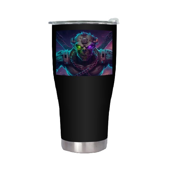 ZOMBIE IRON MAIDEN (Version 10) Stainless Steel Tumblers