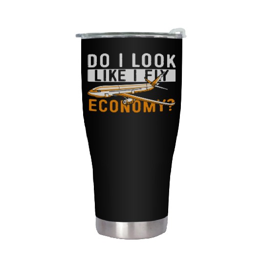 Do I Look Like I Fly Economy First Class Frequent Stainless Steel Tumblers