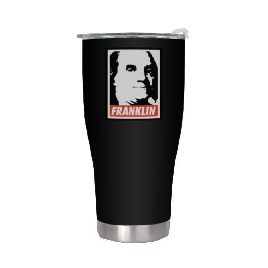 Benjamin Franklin Stainless Steel Tumblers