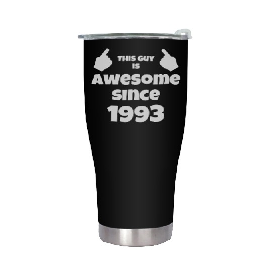 30th Birthday Vintage 1993 Stainless Steel Tumblers