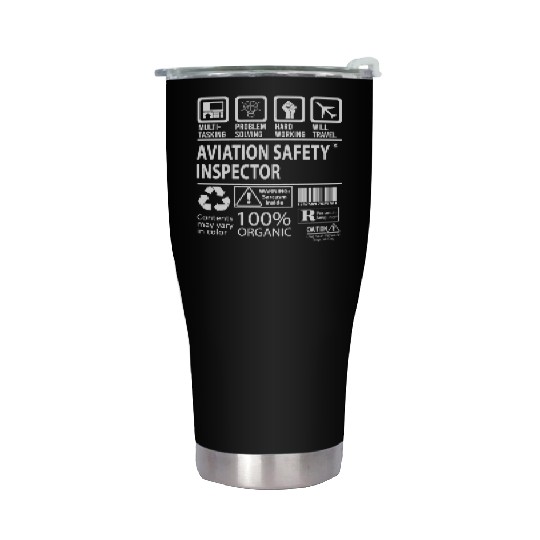 Aviation Safety Inspector Stainless Steel Tumblers - Multitasking J
