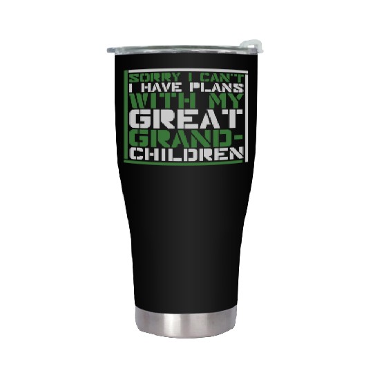 Great Grandparents Grandpa Grandma Stainless Steel Tumblers