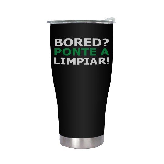 Bored Stainless Steel Tumblers