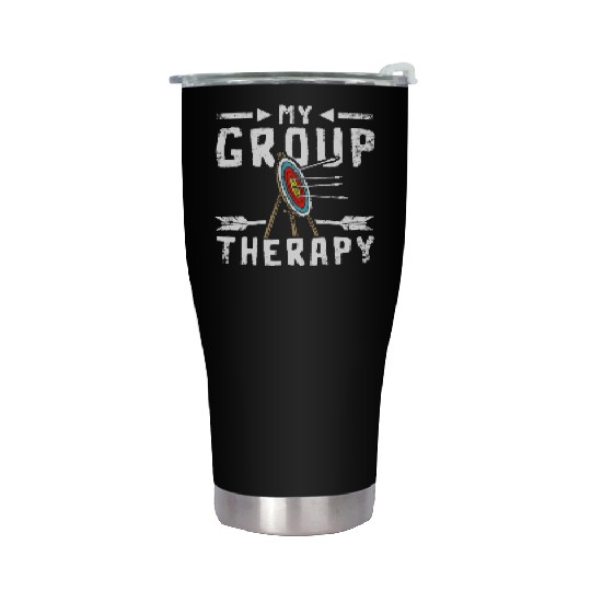 My group therapy Archery Stainless Steel Tumblers