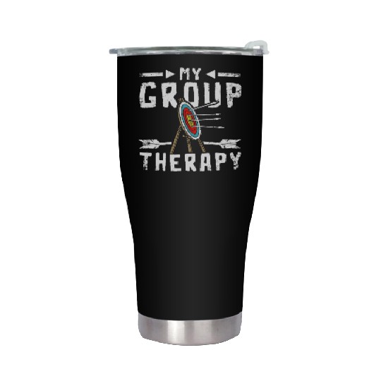 My group therapy Archery Stainless Steel Tumblers