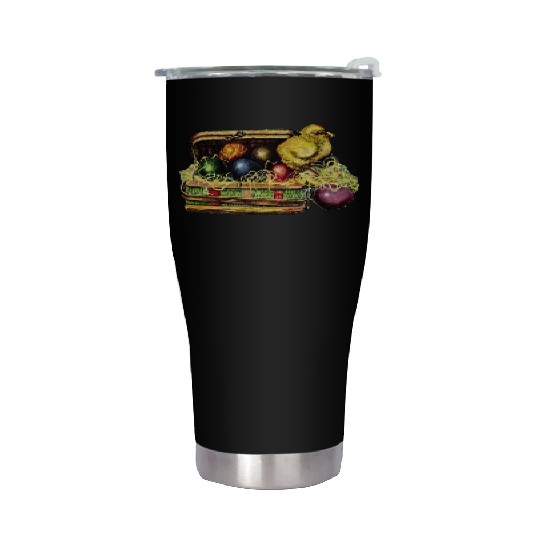 Vintage Easter Stainless Steel Tumblers