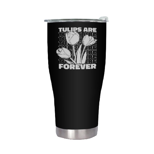 Tulip Gardening Tulips Stainless Steel Tumblers