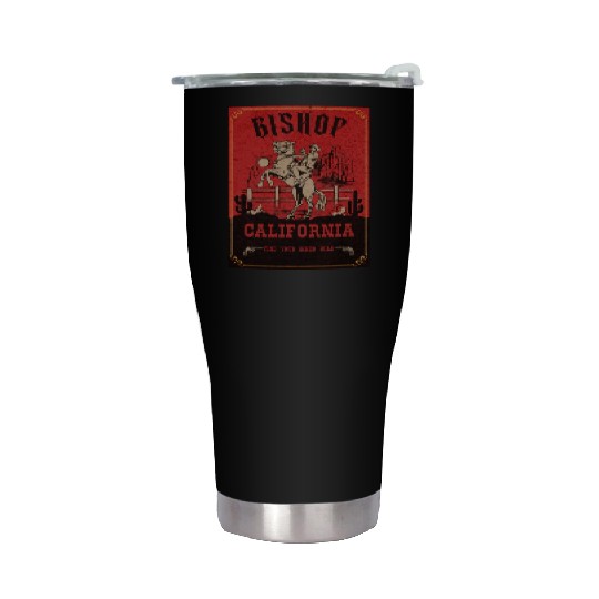 bishop California wild west town Stainless Steel Tumblers