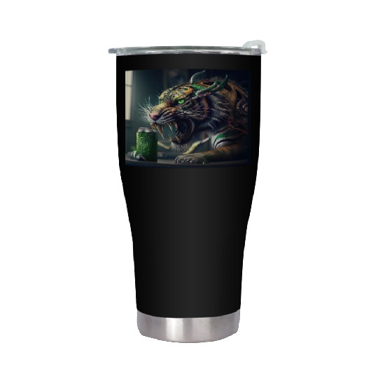 Lion Stainless Steel Tumblers