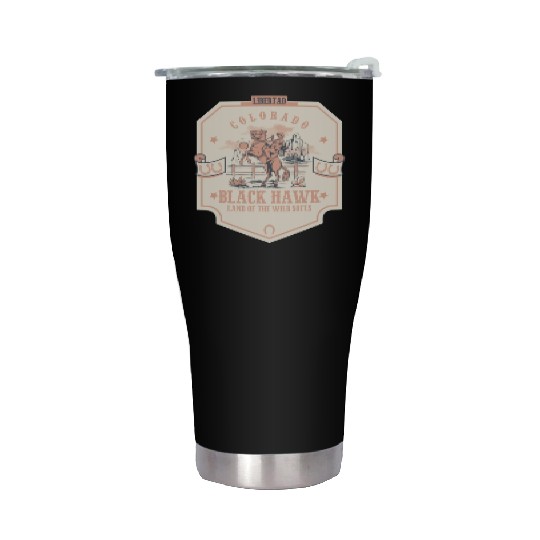 black hawk colorado wild west town Stainless Steel Tumblers