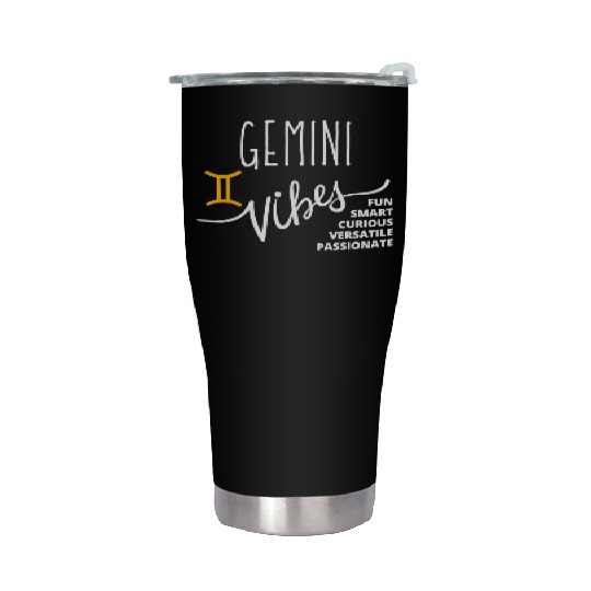 Gemini: Embrace Your Dual Nature with this Fun and Stainless Steel Tumblers