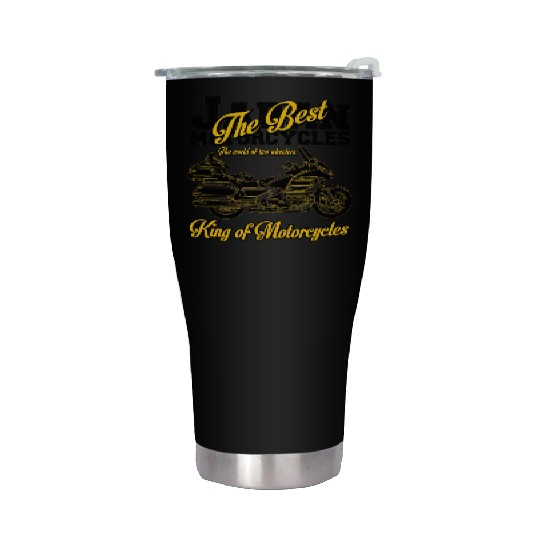Goldwings King Of Motorcycles Stainless Steel Tumblers