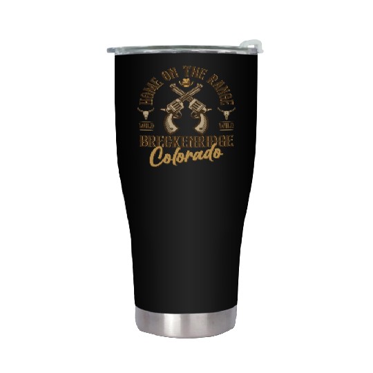Breckenridge Colorado wild west town Stainless Steel Tumblers