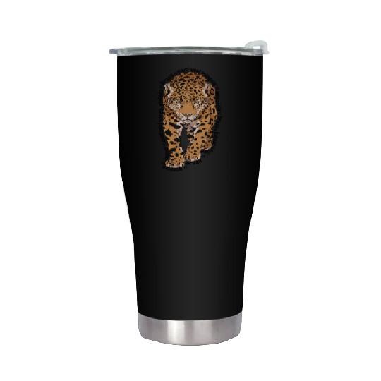 Brazilian Jaguar Stainless Steel Tumblers
