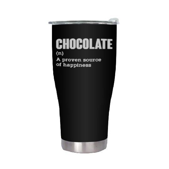 Chocolate Definition Meaning Stainless Steel Tumblers