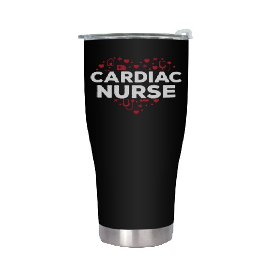 Cardiac Nurse Stainless Steel Tumblers