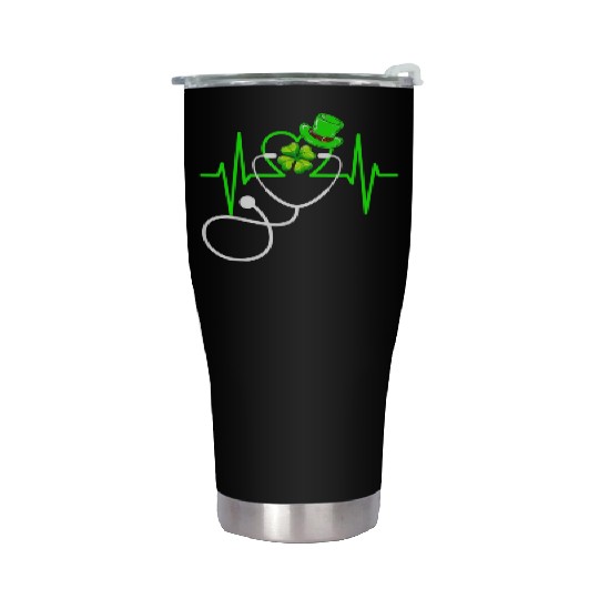 Leopard Mama Lightning Bolt Meltdown Manager West Stainless Steel Tumblers