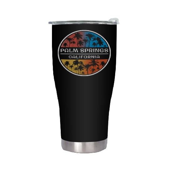 Palm Springs California Stylish Vacation Souvenir Stainless Steel Tumblers