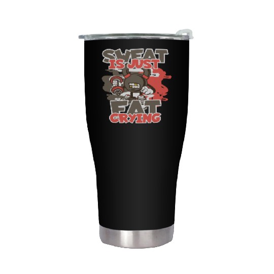 Fitness Gym Workout Slimming Sweat Stainless Steel Tumblers