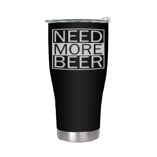 Funny Beer Lover Design Stainless Steel Tumblers