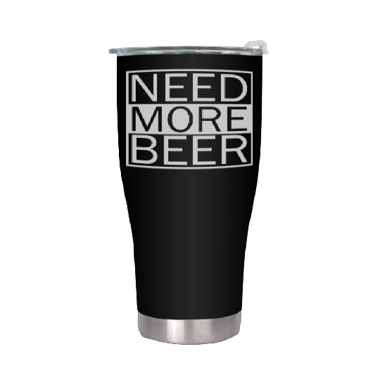 Funny Beer Lover Design Stainless Steel Tumblers
