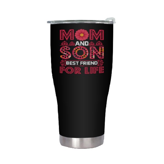 Mom And Son Stainless Steel Tumblers